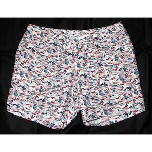 Onia White Sunrise‎ Charles Swim Trunk 5" Size XL